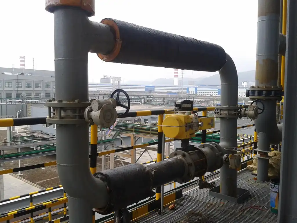 Electric O-shaped Ball Valves for Water Treatment Plants
